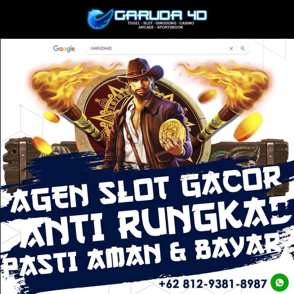 Agen slot gacor anti rungkad pasti aman dan bayar hanya di garuda4d.