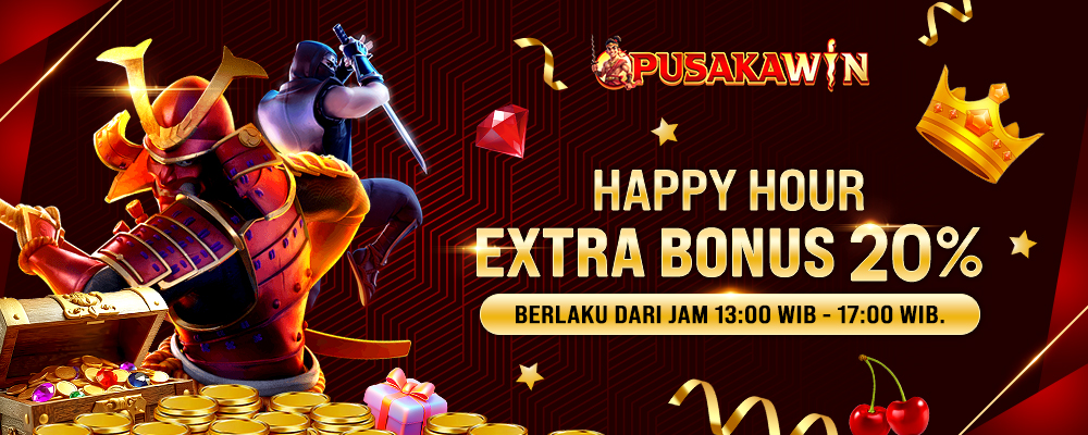 PusakawWin: Bonus Happy Hour Malam Minggu Dijamin Seneng